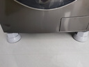 派居客滾筒洗衣機底座大象腳腿支架海爾/小天鵝/西門(mén)子通用固定防震墊高加高防滑托架配件 灰色【實(shí)心大象腳4個(gè)裝】8.5-10.5厘米調節 曬單實(shí)拍圖