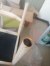 萊倫森餐桌椅組合家用小戶型吃飯桌子仿實(shí)木長方形出租房一桌四椅套裝 原木桌 一桌四椅【綠色棉麻墊】 120cm 長60cm寬75cm高 曬單實(shí)拍圖
