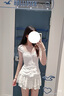 HOLLISTER25夏辣妹甜美芭蕾百褶蛋糕短裙裙褲女裝KI343-5004 白色圖案 S (165/68A)標(biāo)準(zhǔn)版 曬單實拍圖