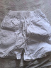 微曼小鹿 兒童短褲 男女童夏季兒童短褲 白色短褲 學(xué)生活動(dòng)表演短褲 028 白色短褲 130 曬單實(shí)拍圖