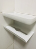 居臣仕衛(wèi)生間紙巾置物架衛(wèi)生紙廁所手機(jī)紙巾架洗手間紙巾盒廁紙盒免打孔 黑色  標(biāo)準(zhǔn)款  雙層抽紙架 曬單實(shí)拍圖