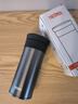 膳魔師（THERMOS）不銹鋼保溫杯TCMV-400/550大容量男士女陶瓷內(nèi)膽便攜商務(wù)泡茶杯子 遠(yuǎn)黛TCMV-400LC(BK) 400mL 曬單實(shí)拍圖