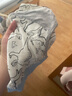 愛慕嬰幼秋冬寶寶衣服家居服嬰兒長袖上衣/兩用襠收口褲打底可外穿精梳棉 上衣 80 曬單實拍圖