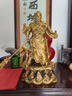 天祥緣 黃銅武財(cái)神關(guān)公像擺件家用客廳神像九龍關(guān)公佛像大號(hào)銅像 48號(hào)五岳關(guān)公 曬單實(shí)拍圖