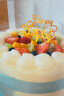 覓今生新鮮水果木糖醇無(wú)蔗糖生日蛋糕動(dòng)物奶油同城配送當(dāng)天配送900g 曬單實(shí)拍圖