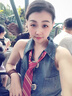 DAVEY MODE女士夏季衣服新款牛仔套裝裙無袖短款上衣高腰百褶短裙套裝女 馬甲裙套裝 M 曬單實(shí)拍圖