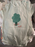 童泰（TONGTAI）嬰兒短袖包屁衣夏季純棉寶寶連體衣爬服三角哈衣提花綠色66cm 曬單實(shí)拍圖