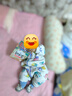 歐孕（OUYUN）嬰兒春秋睡袋分腿式防驚跳寶寶春夏兒童小孩防踢睡袋薄 氣球伙伴 L碼 建議身高90-105cm(2-4歲) 曬單實(shí)拍圖