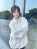 韓惠芷美式復(fù)古加厚棒球服外套女春秋新款韓版寬松百搭學(xué)生夾克機車風(fēng)潮 A79杏色冬款 【加絨加厚】 L 【建議100-125斤】 曬單實拍圖