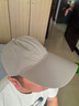 DUBMA德國帽子男夏季長(zhǎng)帽檐2025新款休閑透氣網(wǎng)眼遮陽帽釣魚防曬棒球帽 淺灰【11cm加長(zhǎng)帽檐】 XL 加大碼（60-65cm） 曬單實(shí)拍圖