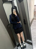 蓉都千姿婷面試職業(yè)西裝套裝女工作服春秋氣質(zhì)西服正裝外套2025新款 黑色 常規 單件西服 XL 110-118斤 曬單實(shí)拍圖