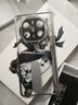Freeson 適用華為Mate X6手機殼支架保護套全包防摔電鍍殼鉸鏈保護邊框（殼膜一體-高清鋼化膜）銀色 曬單實拍圖