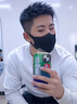 GXG男裝 半高領長袖T恤保暖舒適打底 24年秋季熱賣 白色 175/L 曬單實拍圖