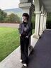 籬人歸短款灰色西裝外套男秋冬cleanfit行政夾克棉服墊肩美式夾棉棒球服 灰色 L (115-130斤) 曬單實(shí)拍圖