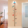 兒童身高墻貼自粘 兒童身高墻貼3d立體卡通寶寶量身高尺貼紙自粘兒童房裝飾貼畫(huà)家用 火箭身高 大 曬單實(shí)拍圖