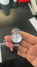 【二手99新】新品天梭（TISSOT）力洛克經(jīng)典系列女表自動機(jī)械手表日期顯示瑞士原裝女士腕表同款 T41.1.183.16白色鉆刻盤鋼帶款25.3 99新附件齊全 曬單實(shí)拍圖
