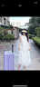 PMOG無袖連衣裙女夏季2024溫柔風(fēng)顯瘦減齡中長(zhǎng)款蕾絲鉤花背心裙子 杏色 L 曬單實(shí)拍圖