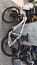 喜德盛[吳磊推薦]山地自行車(chē)24款黑客350 X6鋁合金車(chē)架21速變速機械碟剎 白灰色 17寸（建議身高165-180） 曬單實(shí)拍圖