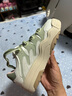 FILA 斐樂(lè)官方女鞋七夕送摩登斑斕鞋輕便回彈厚底復(fù)古板鞋白色休閑鞋 灰白/奶油黃綠-ML 36.5 曬單實(shí)拍圖
