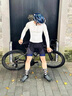 INBIKE春秋季男士騎行長袖吸濕透氣公路車自行車騎行服上衣睿立 睿立長袖-淺淡綠 2XL 曬單實拍圖