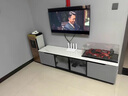 閑情雅舍電視柜茶幾組合現(xiàn)代簡約奶油風客廳家用小戶型落地式輕奢電視機柜 落地款【奶咖色】 1.6*30*45 曬單實拍圖