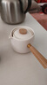 叁旬轉轉泡旋轉自動(dòng)泡茶壺功夫茶具套裝旅行家用簡(jiǎn)約陶瓷懶人泡茶神器 轉轉泡快客杯_禪風(fēng)白(含旅行包) 曬單實(shí)拍圖