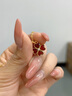 施蔻奢侈品項(xiàng)鏈女四葉草高級(jí)珠寶首飾品七夕情人節(jié)禮物送女友老婆生日 瑪瑙四葉草項(xiàng)鏈 曬單實(shí)拍圖