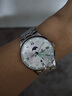 嘉年華（CARNIVAL）瑞士品牌十大名表手表男士全自動(dòng)機械表防水送男友父親情人節禮物 銀白鋼帶-進(jìn)口機芯8097 曬單實(shí)拍圖