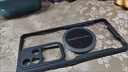 辰寅適用vivo S18手機(jī)殼新款石墨烯散熱殼車載磁吸氣囊防摔保護(hù)套電競(jìng)游戲?qū)崛吅?jiǎn)約透明軟殼男款 vivo S18【黑邊框】 磁環(huán)散熱殼【配水凝膜】 曬單實(shí)拍圖