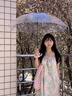 爾山集甜美碎花吊帶連衣裙度假風(fēng)套裝女疊穿蕾絲網(wǎng)紗罩衫森系田園風(fēng)長裙 碎花裙+罩衫裙【M】100-110斤 曬單實拍圖