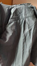 范思藍(lán)恩新復(fù)古回潮學(xué)院風(fēng)水洗牛仔襯衫秋冬2024新款寬松百搭上衣14486 牛仔藍(lán) M 曬單實拍圖