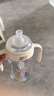 bebebus鉆光彩虹學(xué)飲杯鴨嘴杯水杯防嗆偏心仿母乳重力球吸管牛奶杯非奶瓶 鉆光彩虹學(xué)飲杯 280ml 【吸嘴杯】 曬單實(shí)拍圖