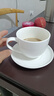 錦鳯骨瓷早餐杯純白馬克杯水杯大容量奶杯下午茶杯可定制logo印字 純白早餐杯 460ml 曬單實(shí)拍圖