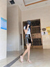 Carl Cruz品牌粗跟氣質(zhì)瑪麗珍2025夏季新款高跟鞋女法式?jīng)鲂∠泔L(fēng)舒適單鞋 黑米色 34 220mm 曬單實(shí)拍圖