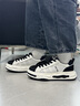 BFGN品牌貝殼頭男鞋2026春季新款休閑運動(dòng)鞋子男內增高小白鞋男老爹鞋 白黑色【皮面】-增高款 41 皮鞋碼 曬單實(shí)拍圖