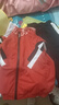 粉筆末端三件套男童秋裝套裝兒童運動(dòng)服中大童男孩春秋季外套衛衣褲子套裝 紅色 140 cm 曬單實(shí)拍圖