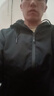 YOOOURTHING夾克男士外套男休閑連帽春秋季新款修身上衣服青年男裝有冬季加絨 黑色 XL 建議100-125斤 曬單實拍圖