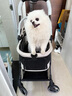 beberoad寵物手推車(chē) 遛狗小型犬貓咪外出神器小推車(chē)輕便折疊提籃可分離 T3米色 曬單實(shí)拍圖