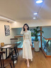 百麗踏仙女風(fēng)水鉆夾趾涼鞋女夏季時(shí)尚感套趾透明中跟粗跟外穿涼拖鞋 銀色 37 仙女風(fēng)水鉆夾趾涼鞋 曬單實(shí)拍圖