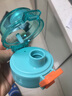 希樂(lè )塑料杯夏季大容量tritan水杯男戶(hù)外便攜水壺杯女學(xué)生兒童運動(dòng)水杯 迪卡藍 550ml 曬單實(shí)拍圖