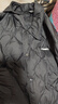 唐獅（TonLion）2023情侶裝羽絨服男女翻領(lǐng)輕薄款 女款/米白/二批 M  曬單實(shí)拍圖