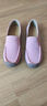 回力瑞黑色單鞋女春秋豆豆鞋老北京布鞋女平底休閑鞋一腳蹬中老年媽媽鞋 526粉色 40 曬單實(shí)拍圖
