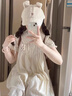 FSAT2025新款小個(gè)子法式初戀連衣裙子夏季氣質(zhì)女裝學(xué)院風(fēng)格紋polo長(zhǎng)裙 連衣裙【開(kāi)春季穿搭miu里miu氣/ L 110-125斤 曬單實(shí)拍圖