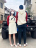 G. DUCKKIDS高端炸街親子裝秋冬裝一家三口母女連衣裙全家裝嬰兒父子連帽衛(wèi)衣 紅/奶杏 175 男裝衛(wèi)衣M 曬單實拍圖