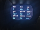 自安平顯A700 hud抬頭顯示器obd液晶儀表專(zhuān)業(yè)級賽車(chē)儀表盤(pán)坡度海拔儀 A700旗艦版 曬單實(shí)拍圖