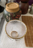 容山堂鑲錫水晶玻璃茶杯主人杯單杯建盞加厚四君子品茗杯功夫茶具 曬單實(shí)拍圖