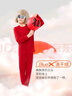 小藍象男女童本命年內(nèi)衣套裝蛇年紅色秋冬秋衣秋褲保暖兒童內(nèi)衣套裝 【防濕冷兒童款】紅色 110 曬單實拍圖