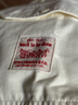 Levi's李維斯工裝25年春夏新款巴恩風(fēng)男士寬松休閑牛仔短袖襯衫 白色 M 曬單實(shí)拍圖