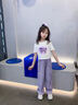 小豬彼特女童夏季褲子薄款闊腿褲兒童夏裝2025新款初中女生冰絲褲子直筒褲 15009紫色【冰絲·垂順】 150 cm 曬單實(shí)拍圖