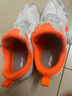 李寧乒乓球鞋王楚欽同款兒童款男童女童透氣防滑運動(dòng)鞋 白橘色 35 曬單實(shí)拍圖